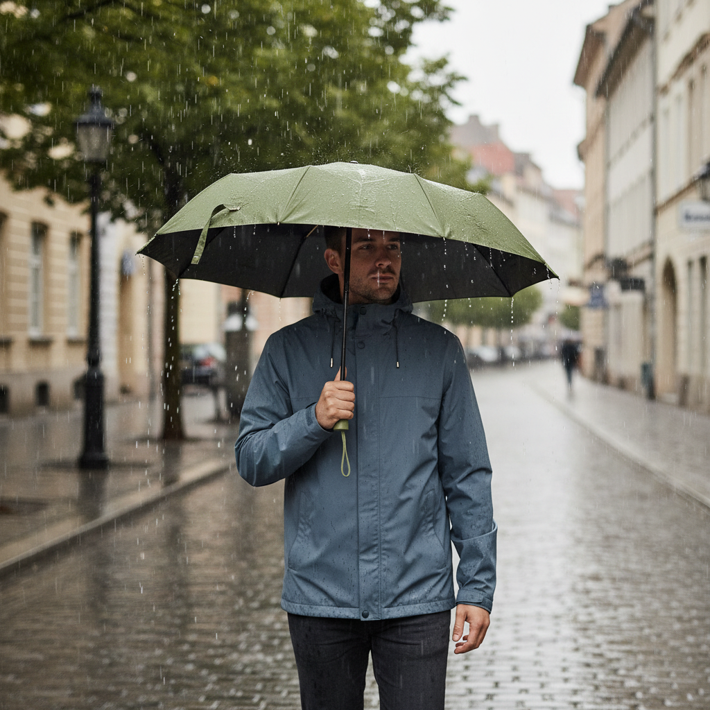 Windproof Travel Umbrella lifestyle 3