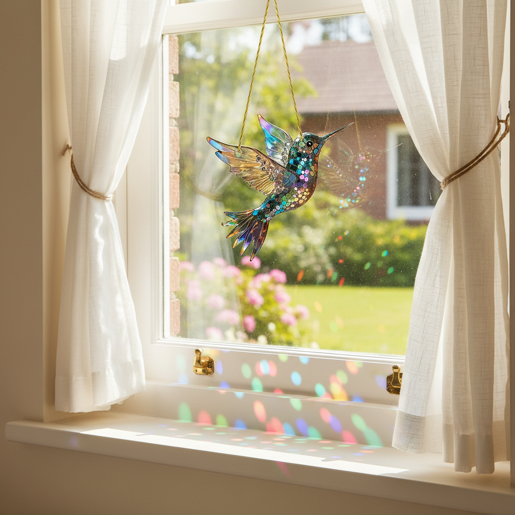Hummingbird Suncatcher lifestyle 2