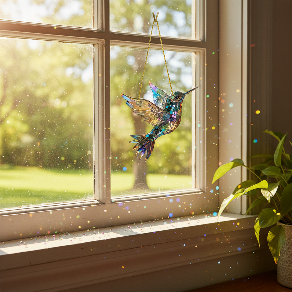 Hummingbird Suncatcher lifestyle 3