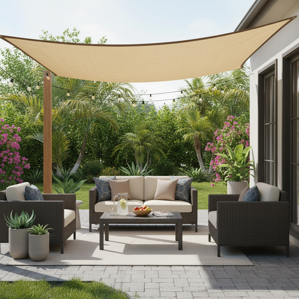 Sun Shade Sail lifestyle 2