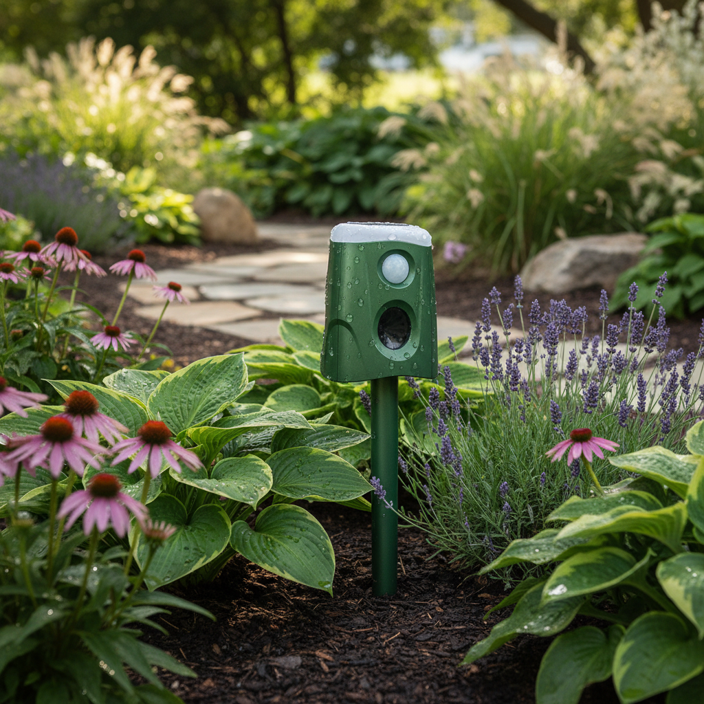 Ultrasonic Animal Repeller lifestyle 2
