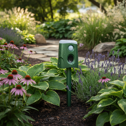 Ultrasonic Animal Repeller lifestyle 2