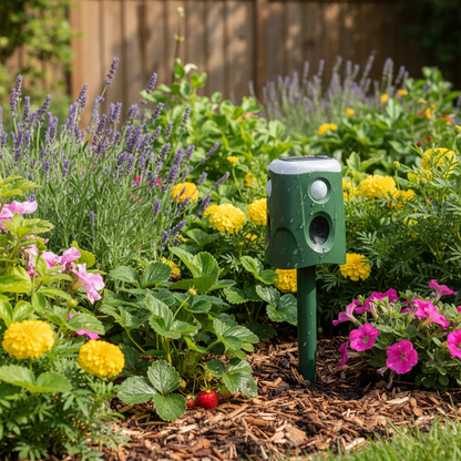 Ultrasonic Animal Repeller lifestyle 1