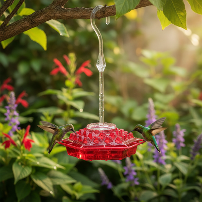 Hummingbird Feeder with Ant Moat lifestyle 2