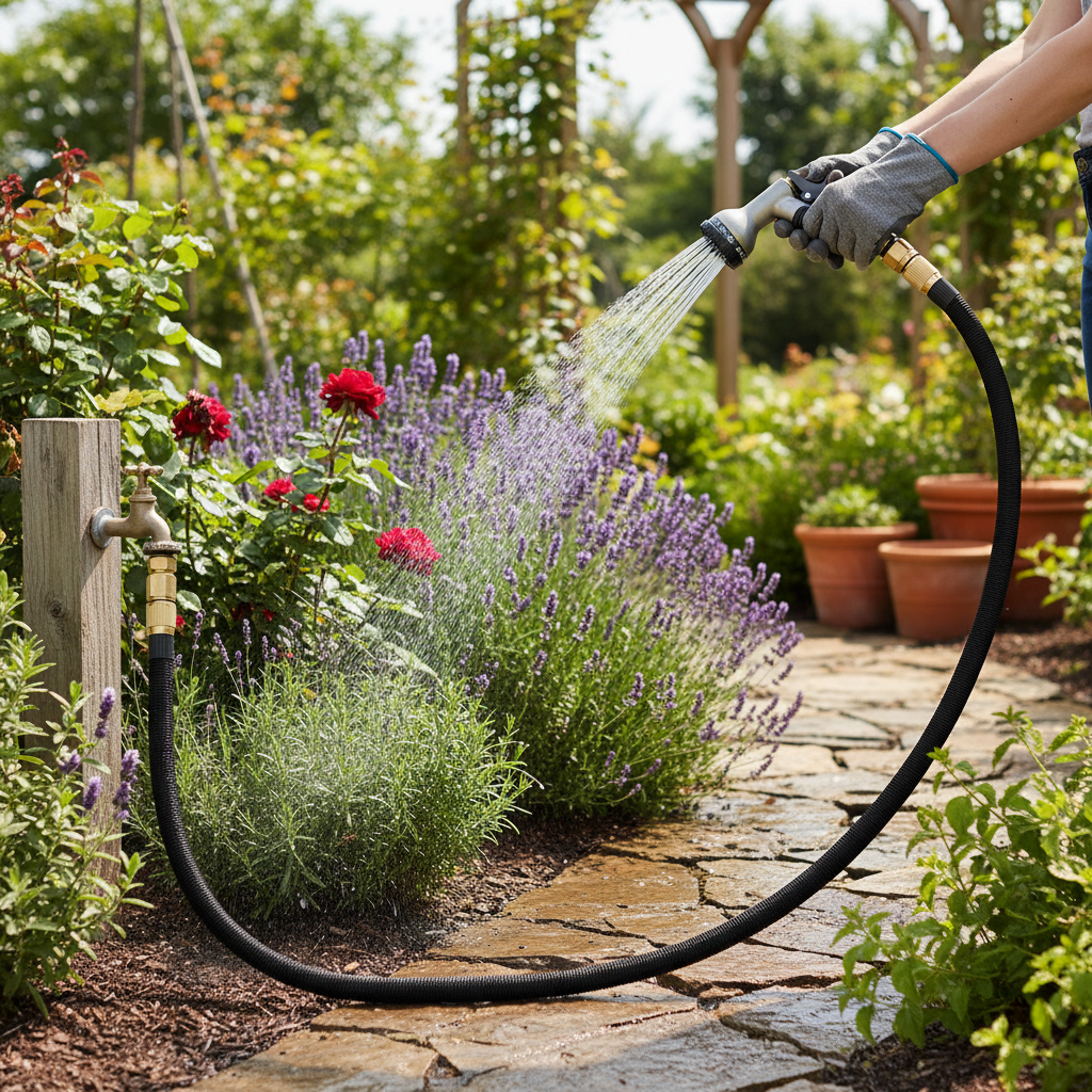 Expandable Garden Hose 50ft lifestyle 2