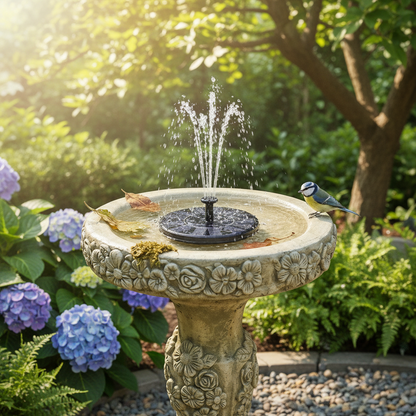 Solar Water Fountain lifestyle 1
