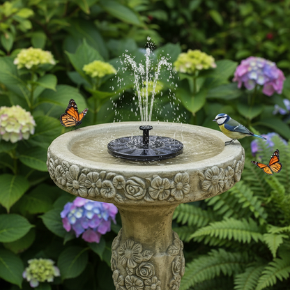 Solar Water Fountain lifestyle 2