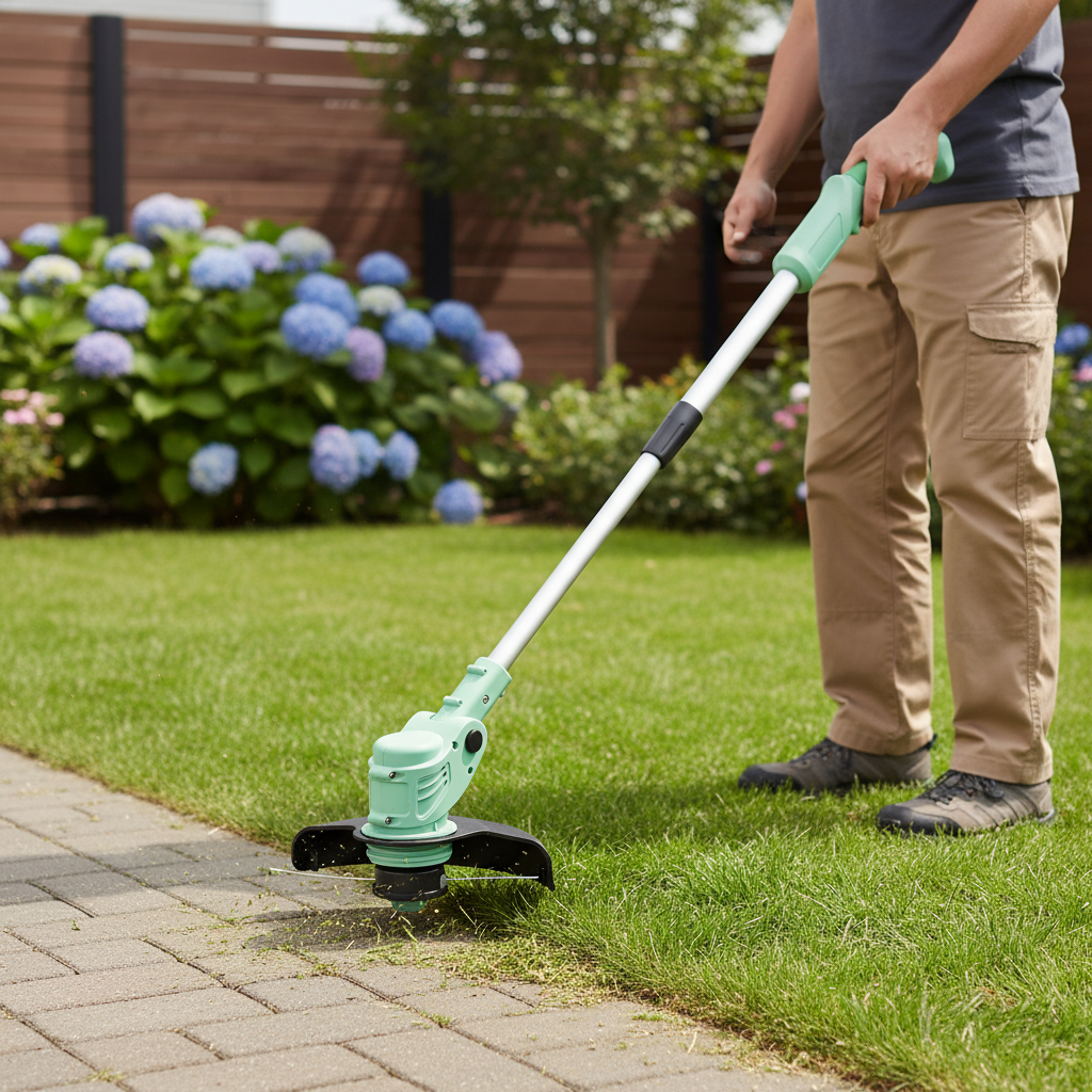 Mini Weed Eater Cordless lifestyle 2
