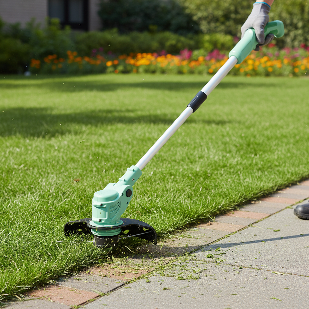 Mini Weed Eater Cordless lifestyle 1