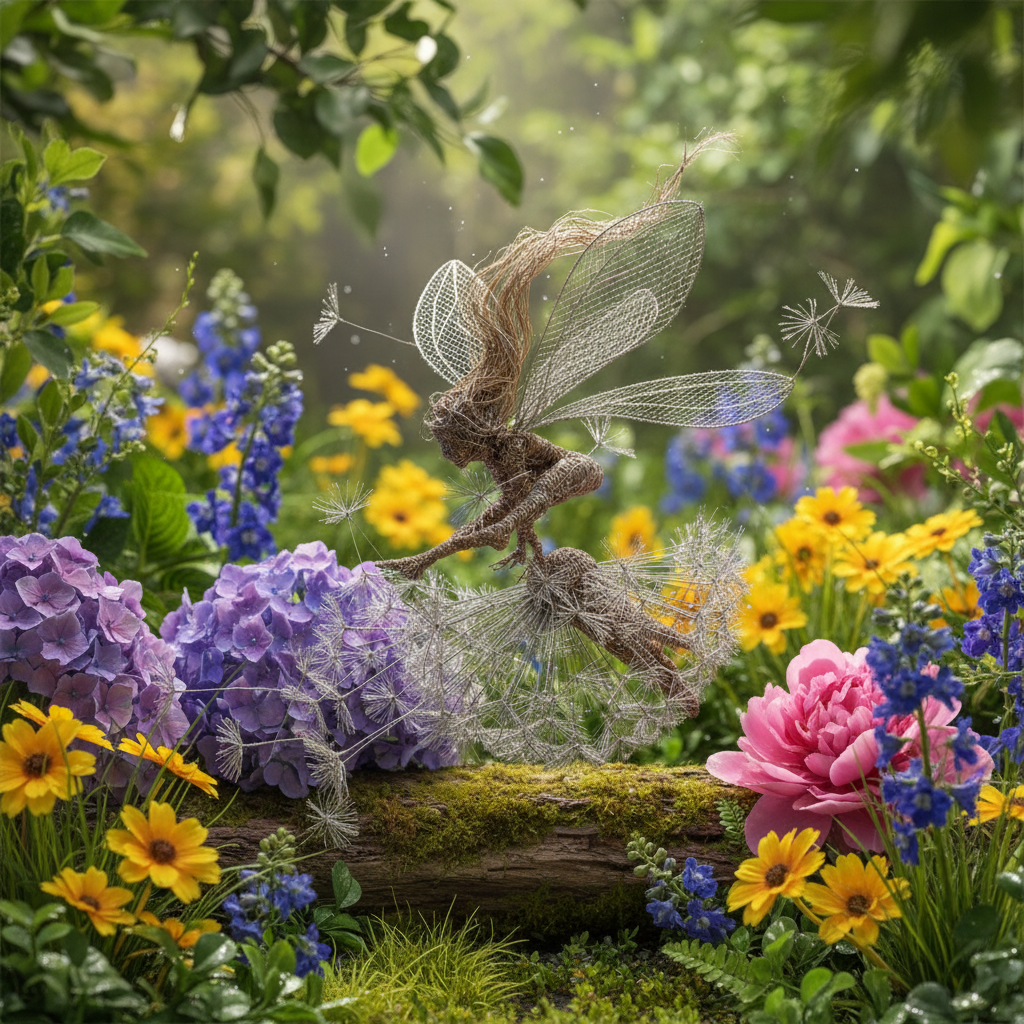 Fairy Garden Statue lifestyle 2