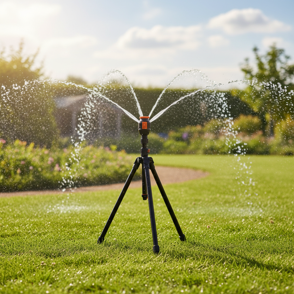 Tripod Sprinkler lifestyle 3