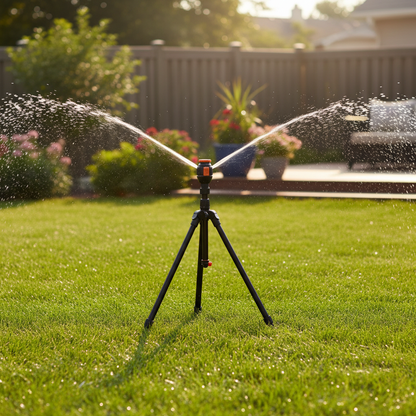 Tripod Sprinkler lifestyle 1