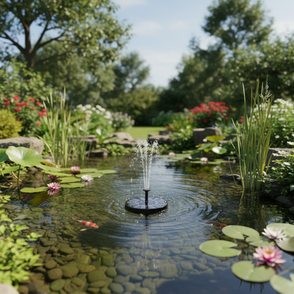 Solar Fountain Pump lifestyle 1