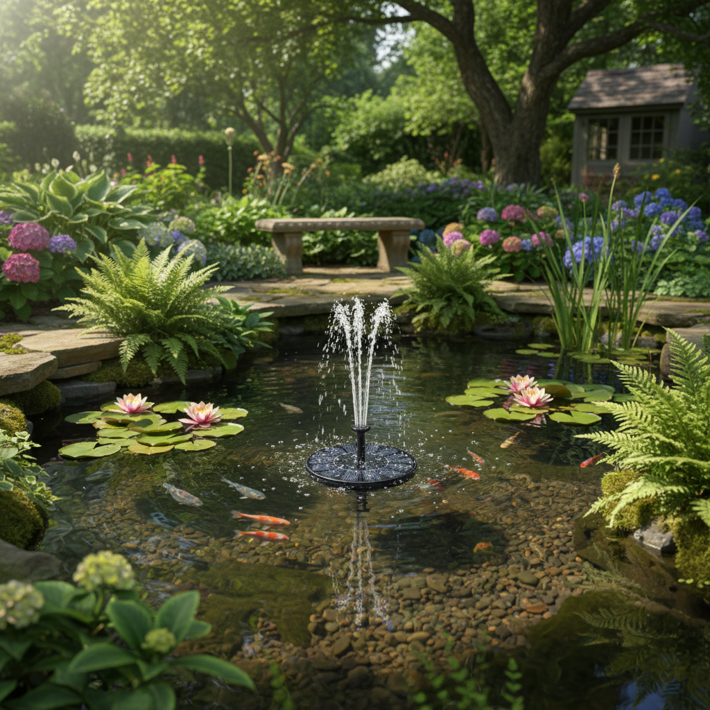 Solar Fountain Pump lifestyle 3