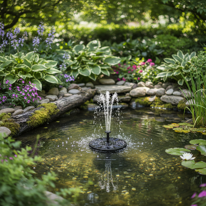Solar Fountain Pump lifestyle 2