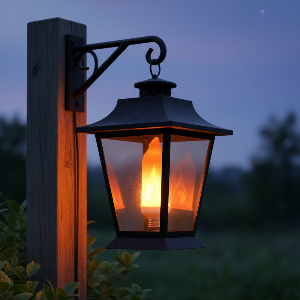 LED Flame Light Bulb lifestyle 2