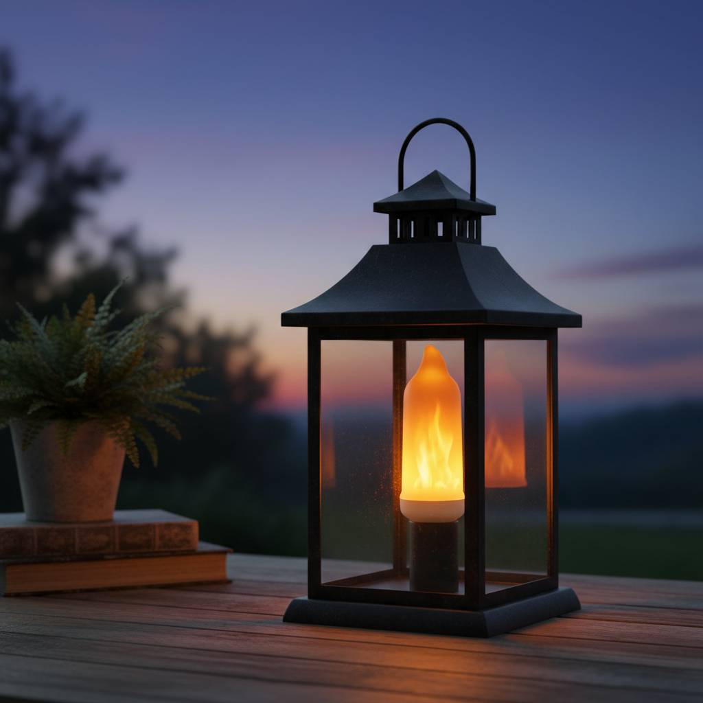 LED Flame Light Bulb lifestyle 1