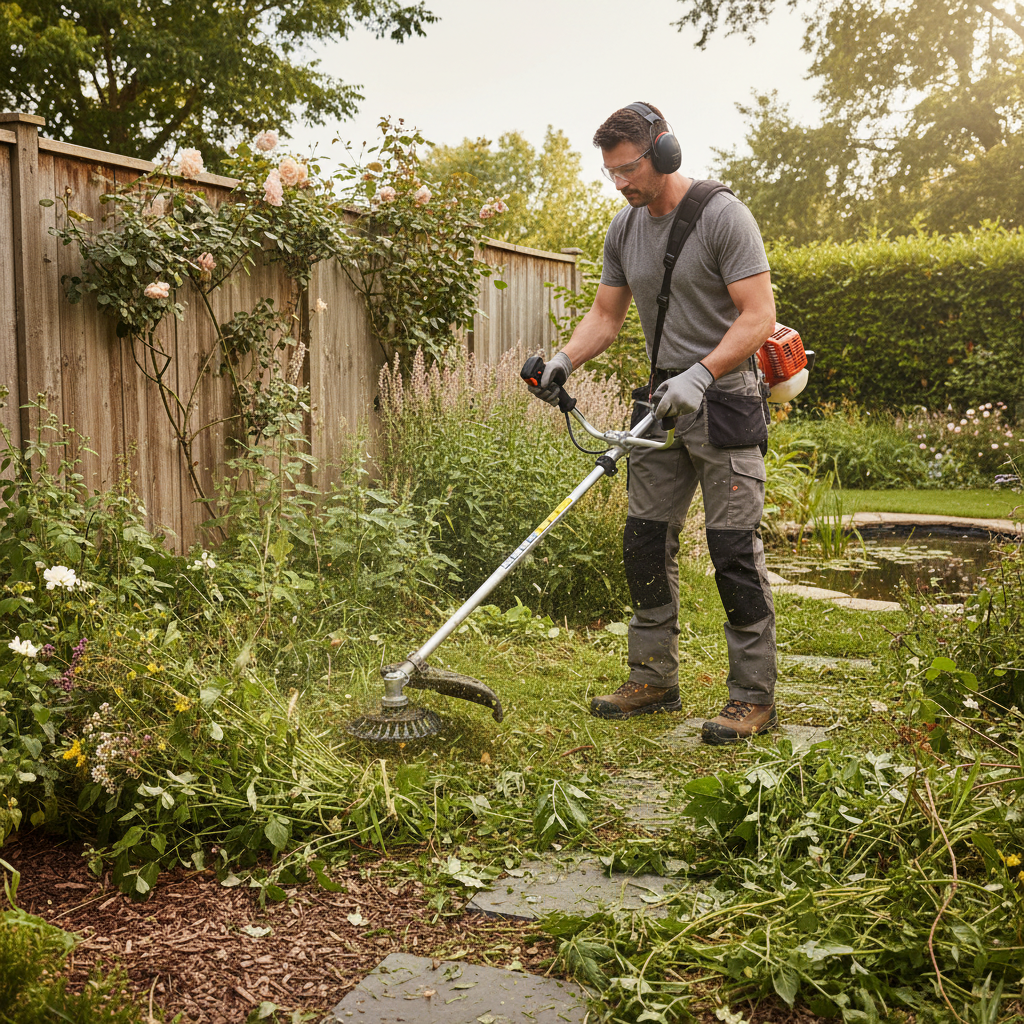 Carbon Steel Brush Trimmer lifestyle 3