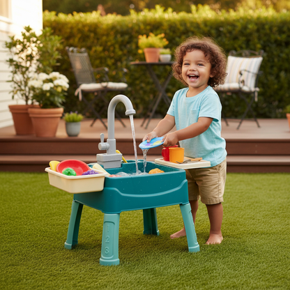 Children's Indoor/Outdoor Standing Sink lifestyle 1