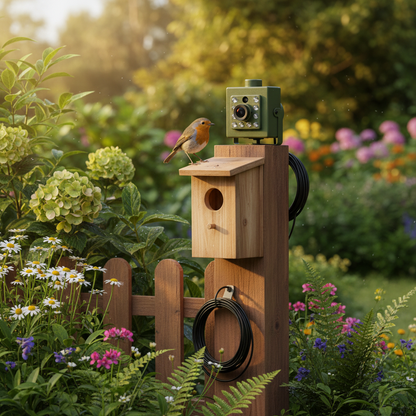 HD WiFi Bird Nest Camera lifestyle 1
