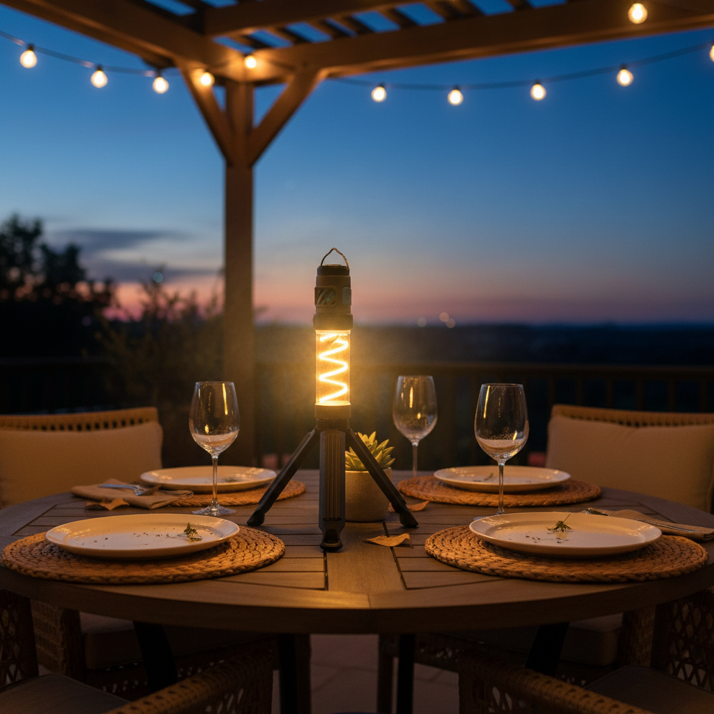 Rechargeable Outdoor Mosquito Repellent Lamp lifestyle 1