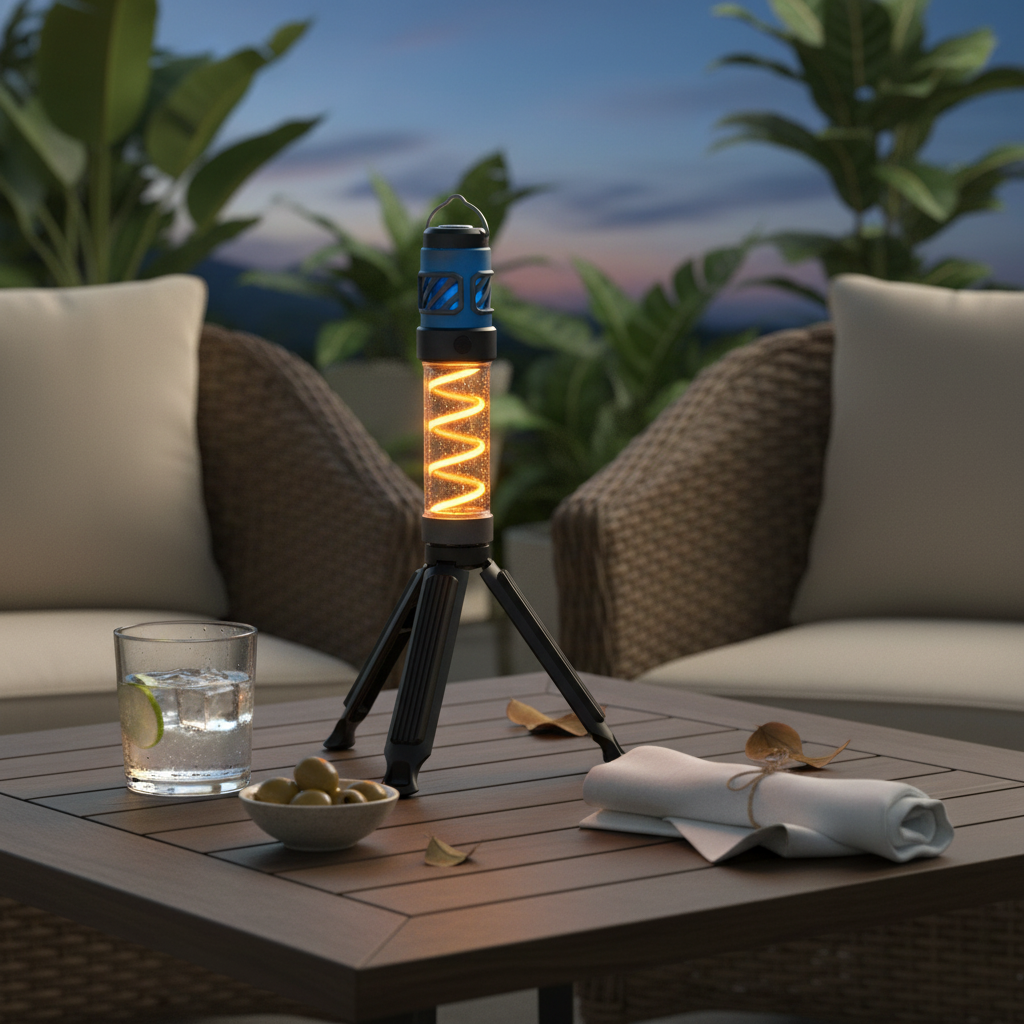Rechargeable Outdoor Mosquito Repellent Lamp lifestyle 3