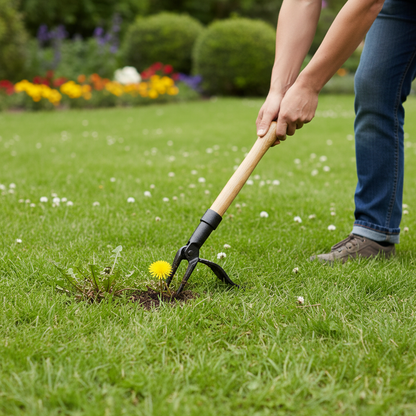 Standing Weed Puller lifestyle 1