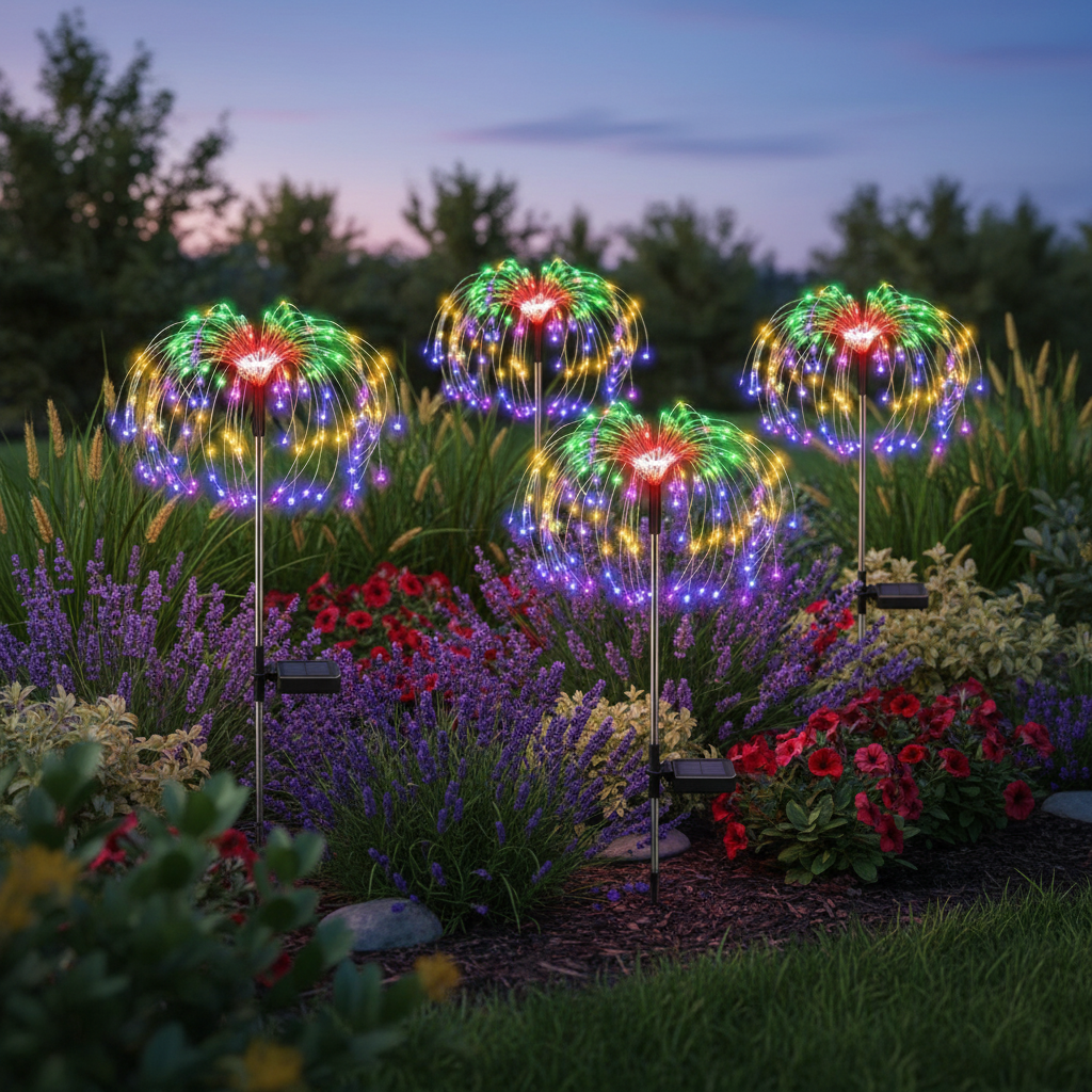 Firework Lights Outdoor Garden Decorations lifestyle 2