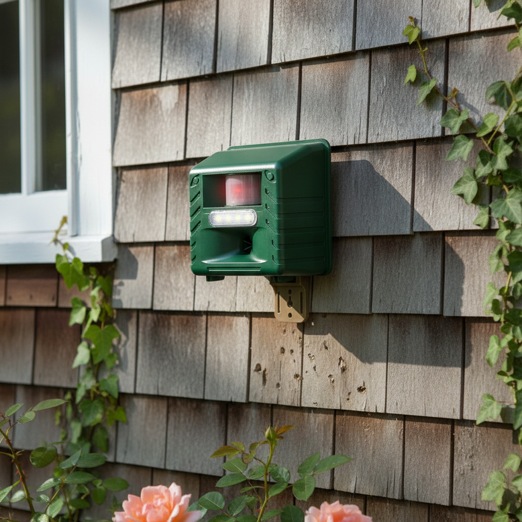 Woodpecker Ultrasonic Repeller lifestyle 1