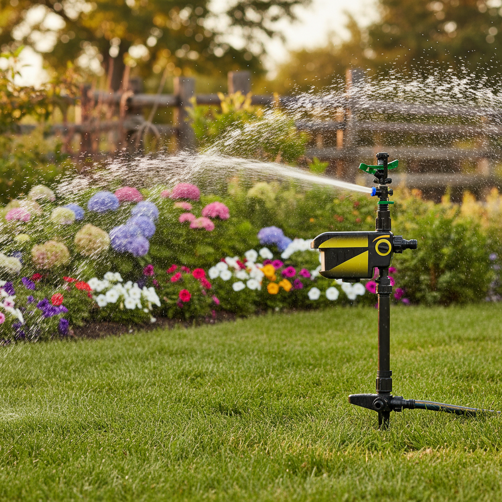 Motion Activated Sprinkler lifestyle 3
