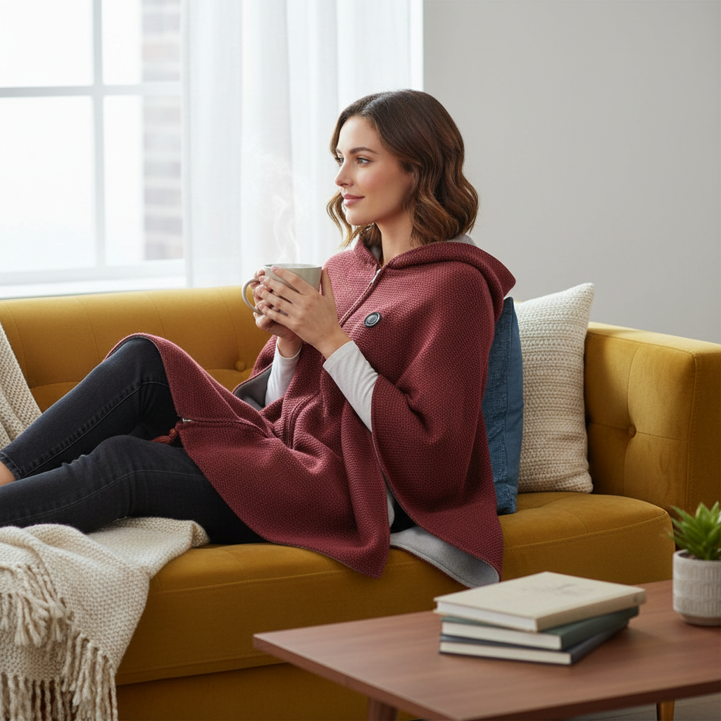 Portable Heated Shawl lifestyle 3