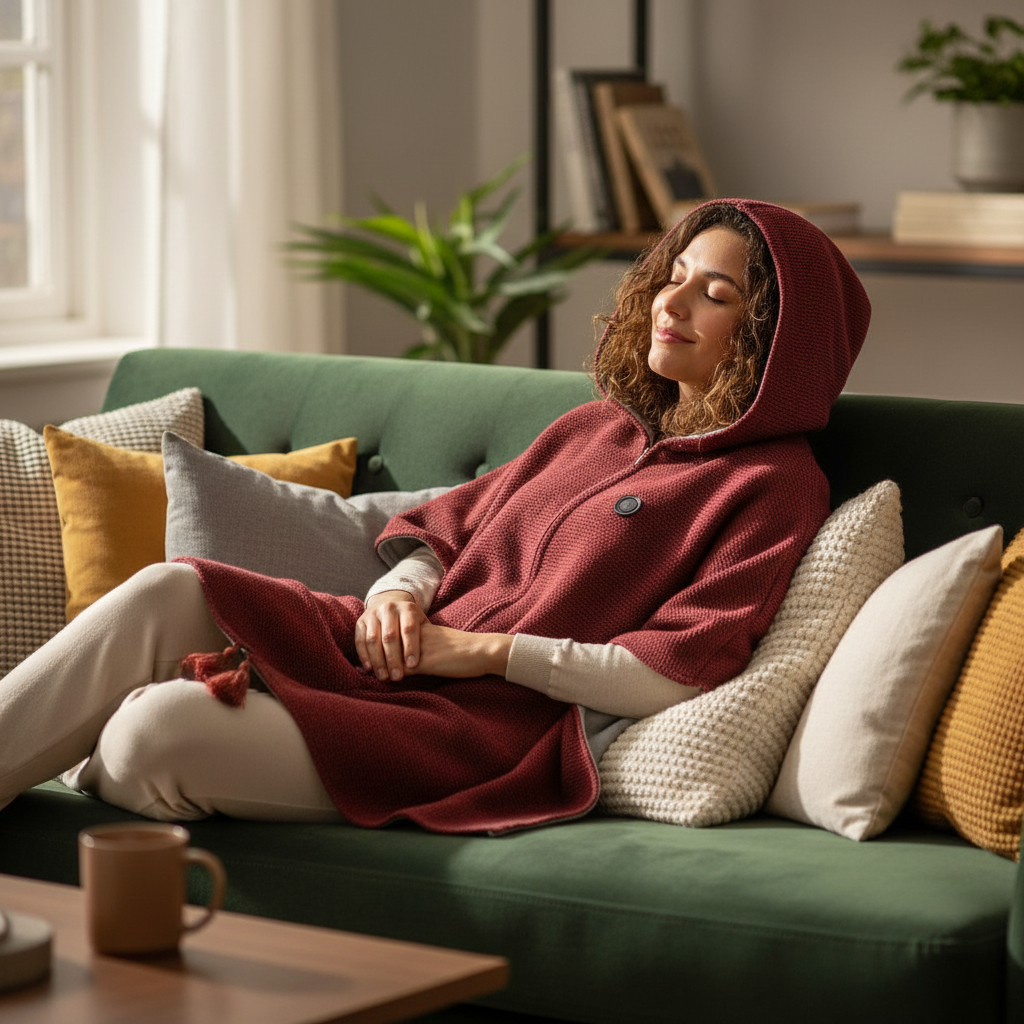 Portable Heated Shawl lifestyle 2