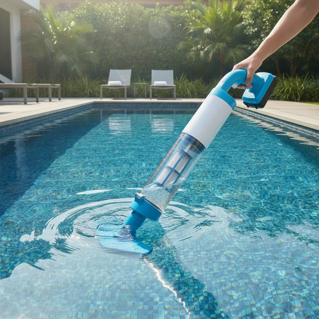 3 in 1 Cordless Rechargeable Pool Vacuum Cleaner lifestyle 3
