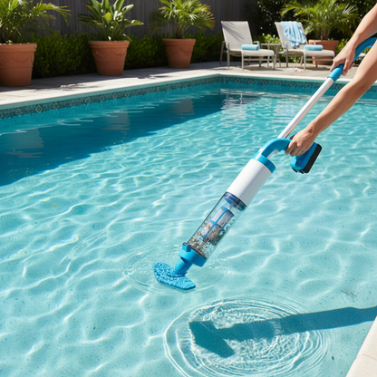 3 in 1 Cordless Rechargeable Pool Vacuum Cleaner lifestyle 1