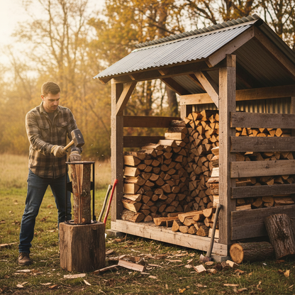 Firewood Splitter 2 lifestyle 1
