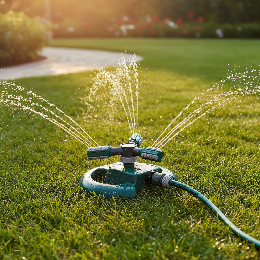 Garden Lawn Water Sprinkler lifestyle 1