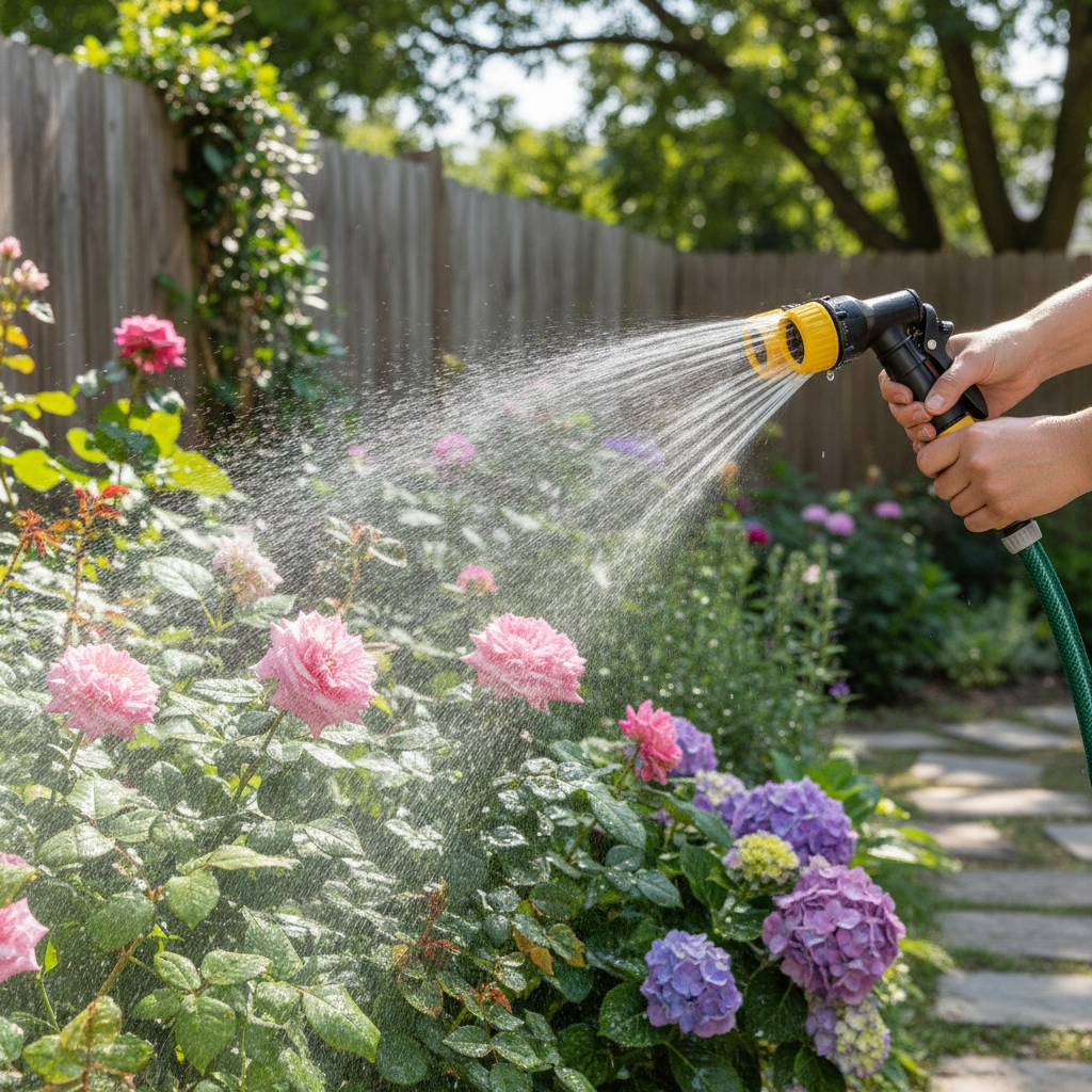 Powerful Multipurpose Garden Atomizer Nozzle Hose lifestyle 1