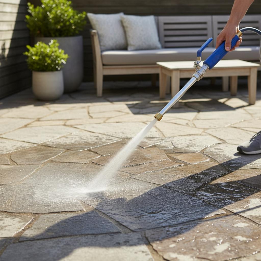 2-in-1 high-pressure cleaner lifestyle 1