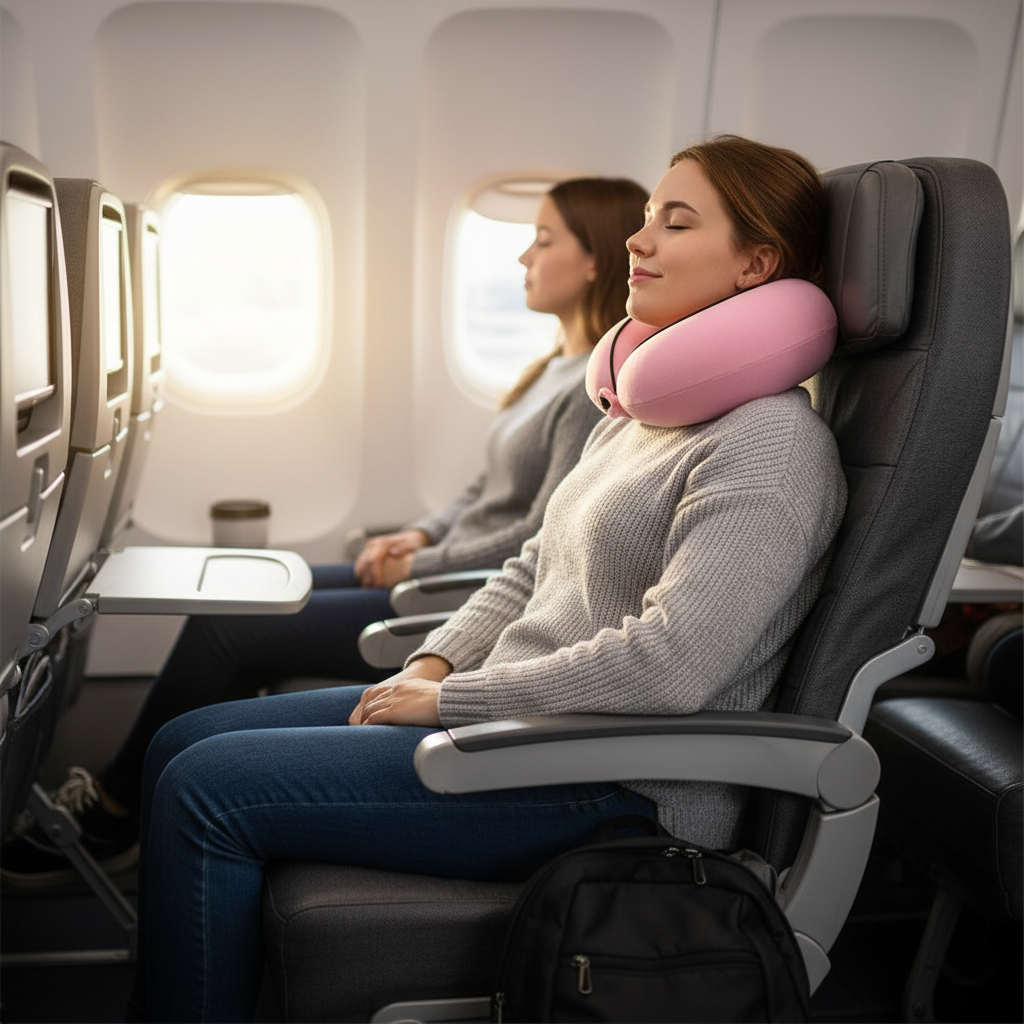 Travel Neck Pillow lifestyle 2