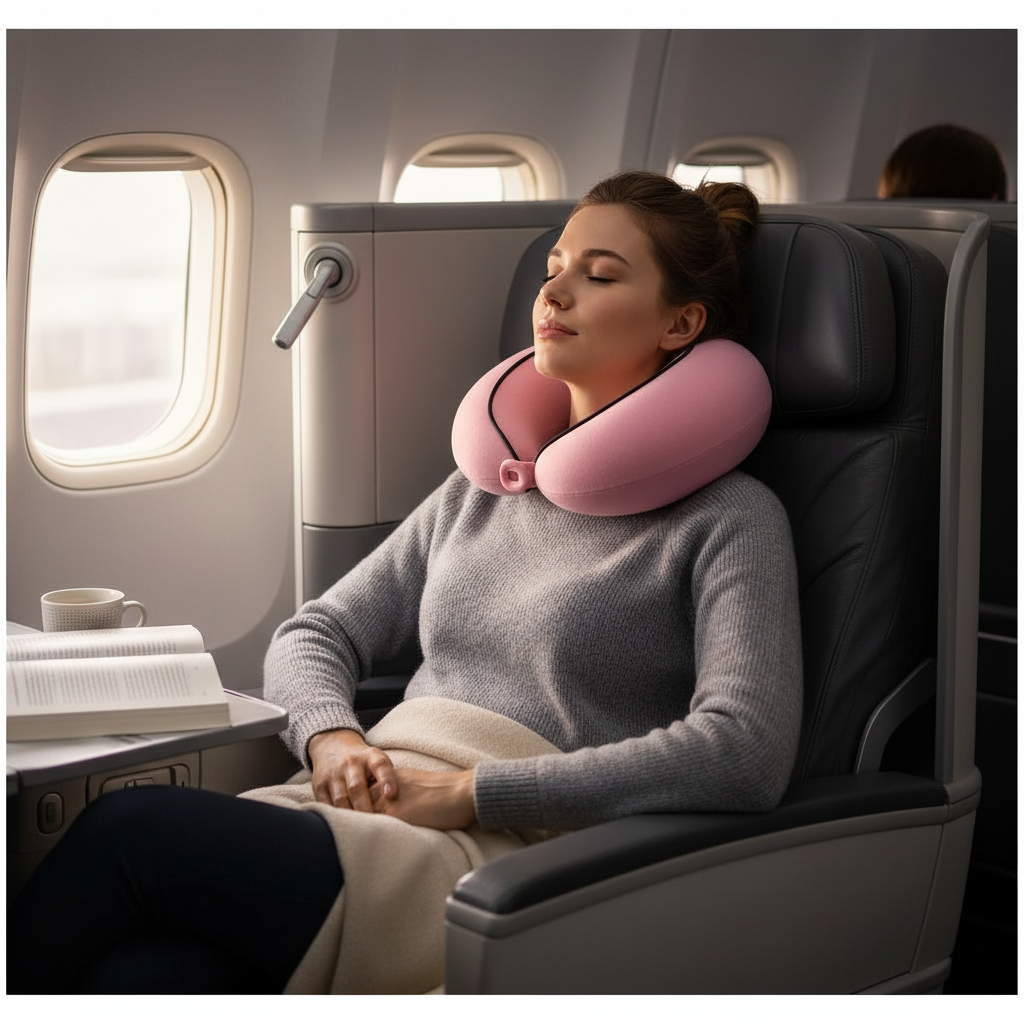 Travel Neck Pillow lifestyle 1