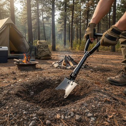 Survival Shovel Multitool lifestyle 3