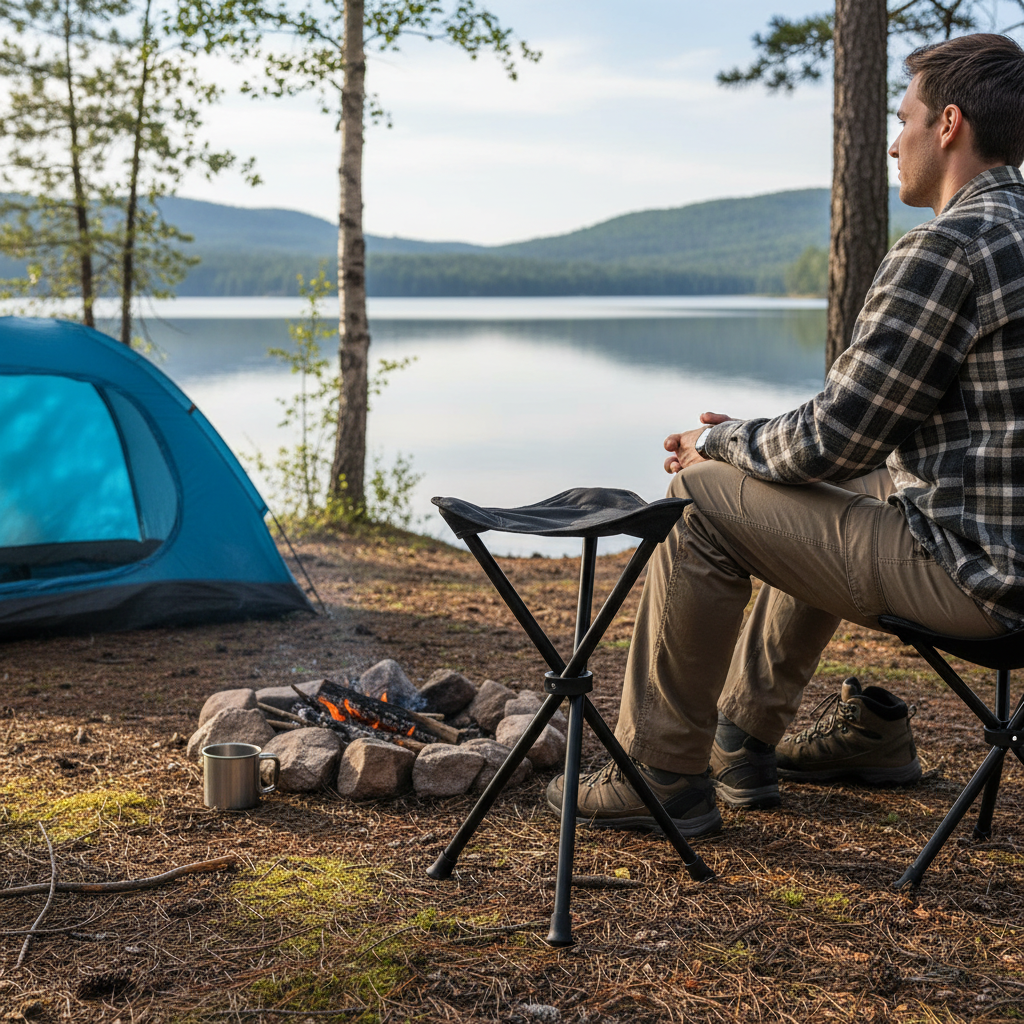 Lightweight Camping Chair lifestyle 1