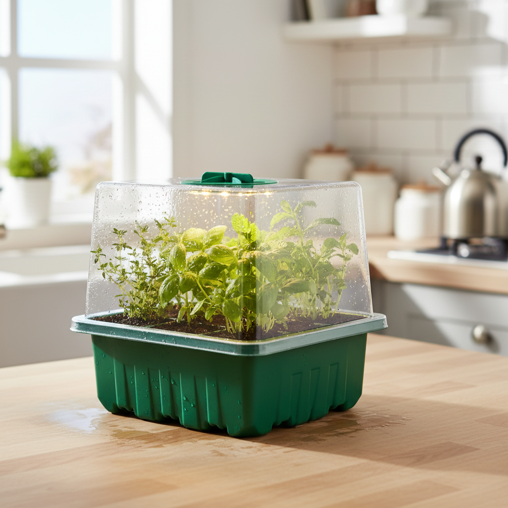Household New Nursery Pot With Lamp lifestyle 2