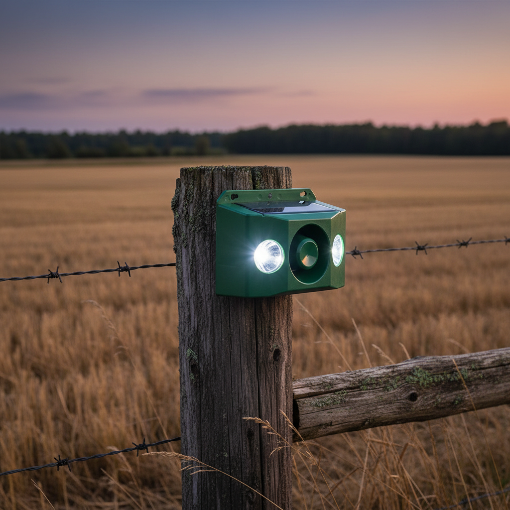 Beast Repellent Solar Warning Lights lifestyle 3