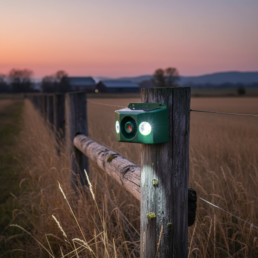 Beast Repellent Solar Warning Lights lifestyle 2