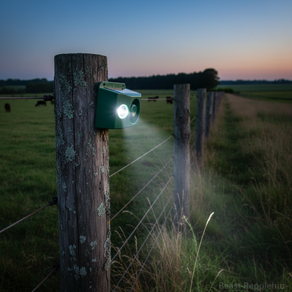 Beast Repellent Solar Warning Lights lifestyle 1