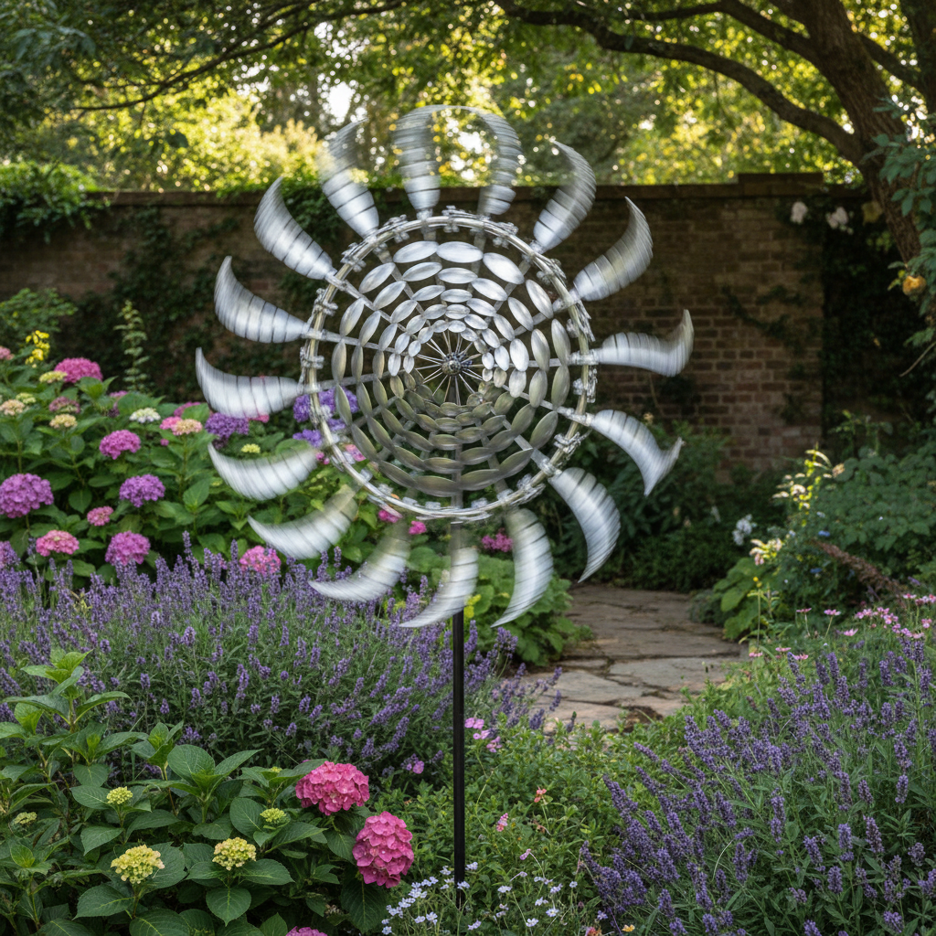 Anti-Rust Kinetic Wind Spinner lifestyle 2