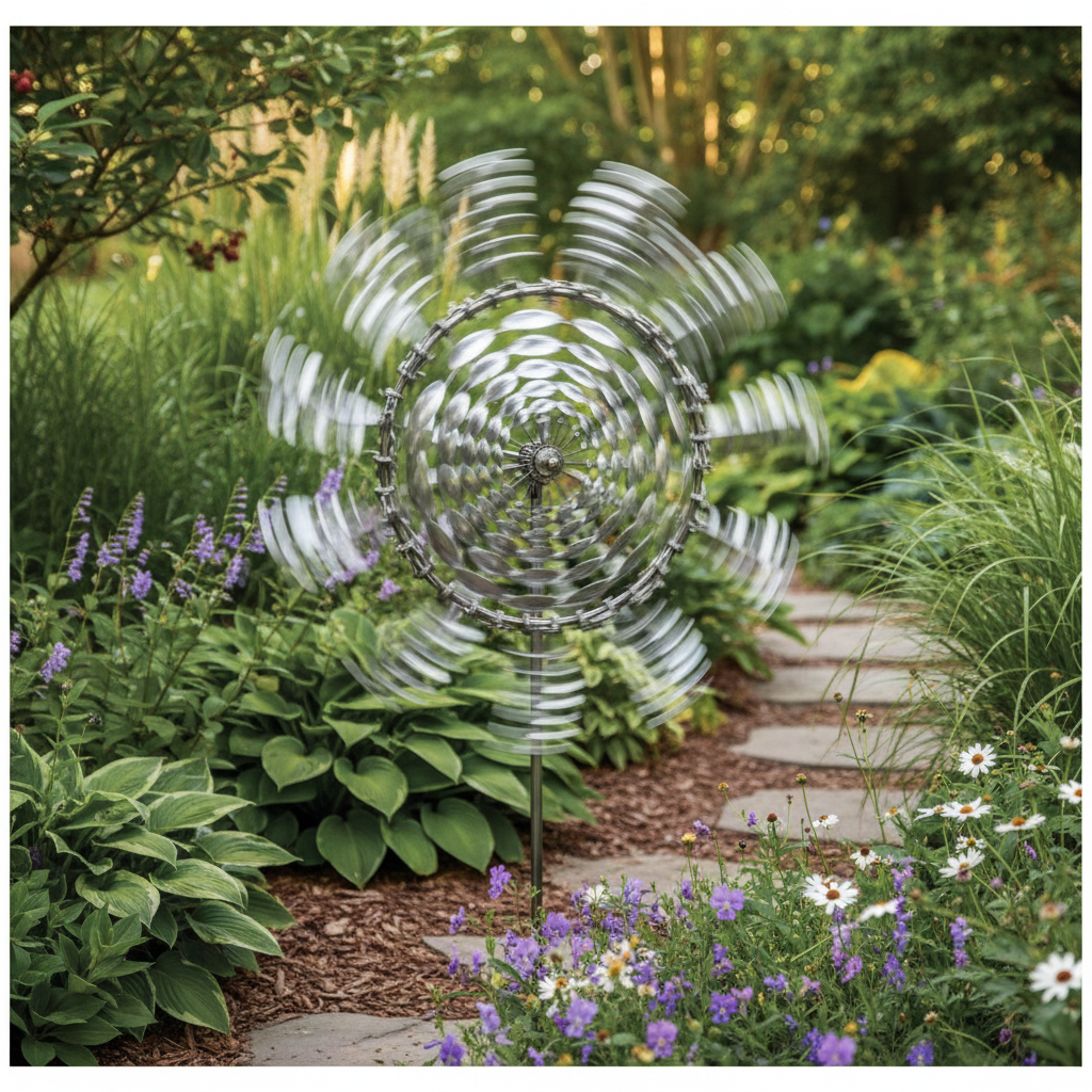 Anti-Rust Kinetic Wind Spinner lifestyle 1