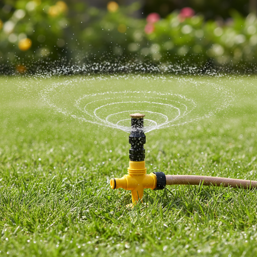 360 degree Garden Sprinklers lifestyle 2