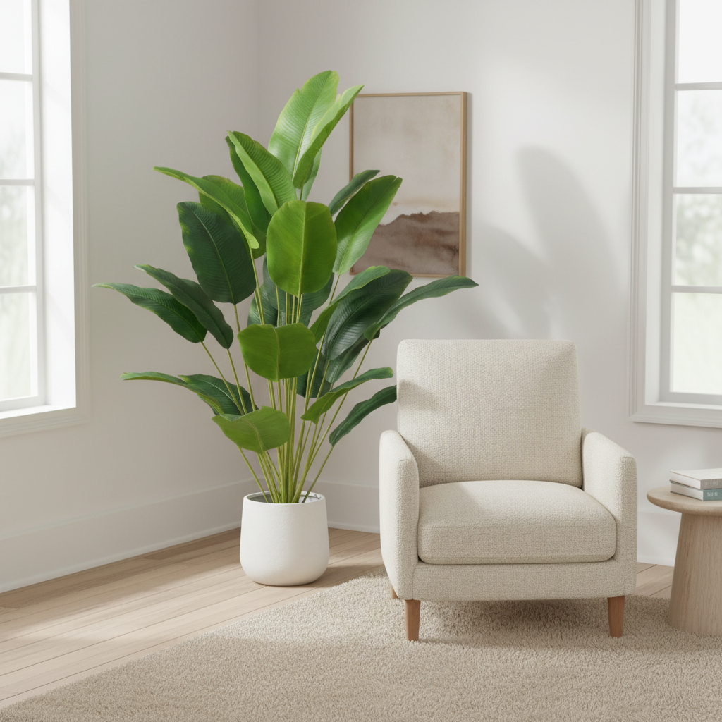 Artificial Tropical Palm Plant